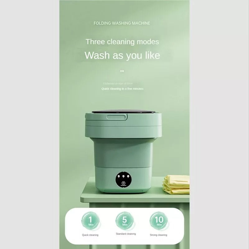 6.5l Portable, Foldable Washing Machine Random Color